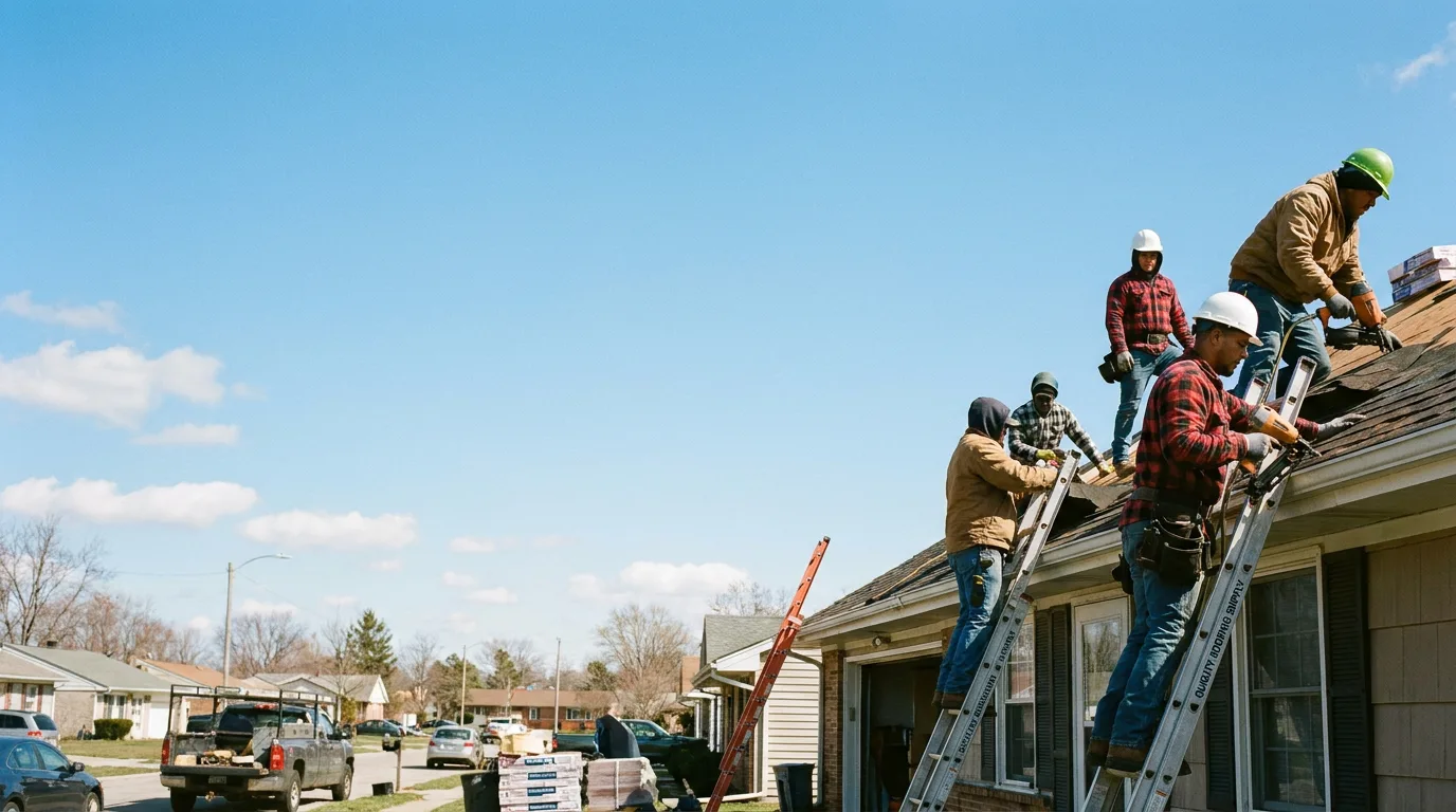 Roofing in Tullos, LA near me